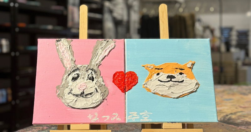 2025.02.21 テクスチャーアート 体験