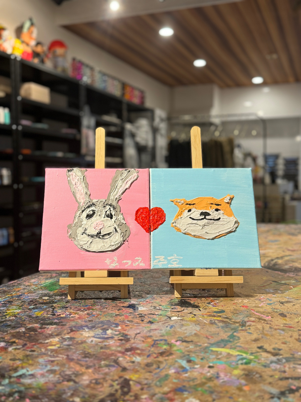 2025.02.21 テクスチャーアート 体験