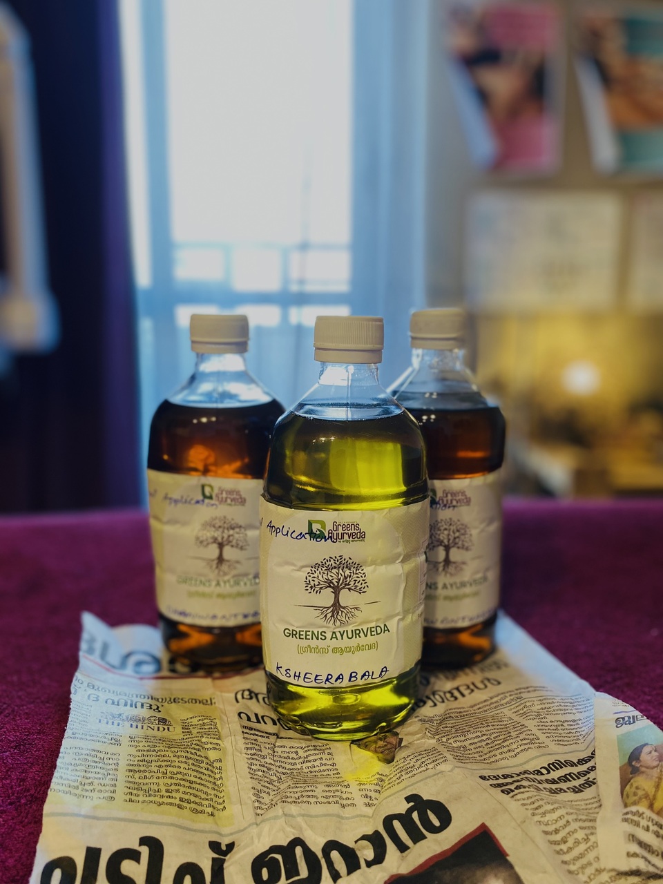 インド直輸入のアーユルヴェーダオイルが届きました♪