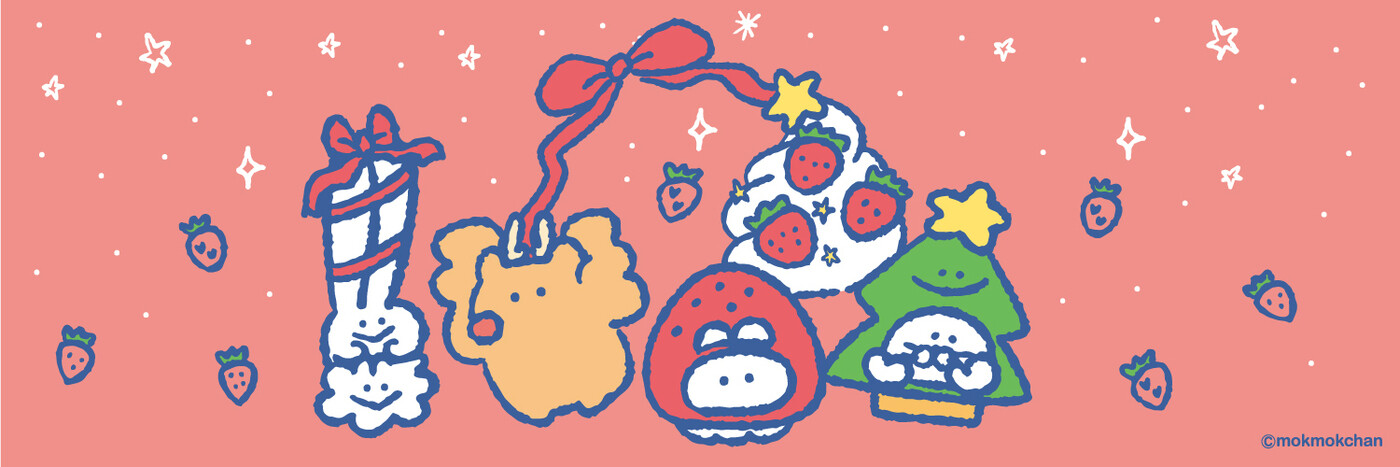 もくもくちゃんコラボカフェ2024-2025 in 観音山フルーツパーラー銀座店