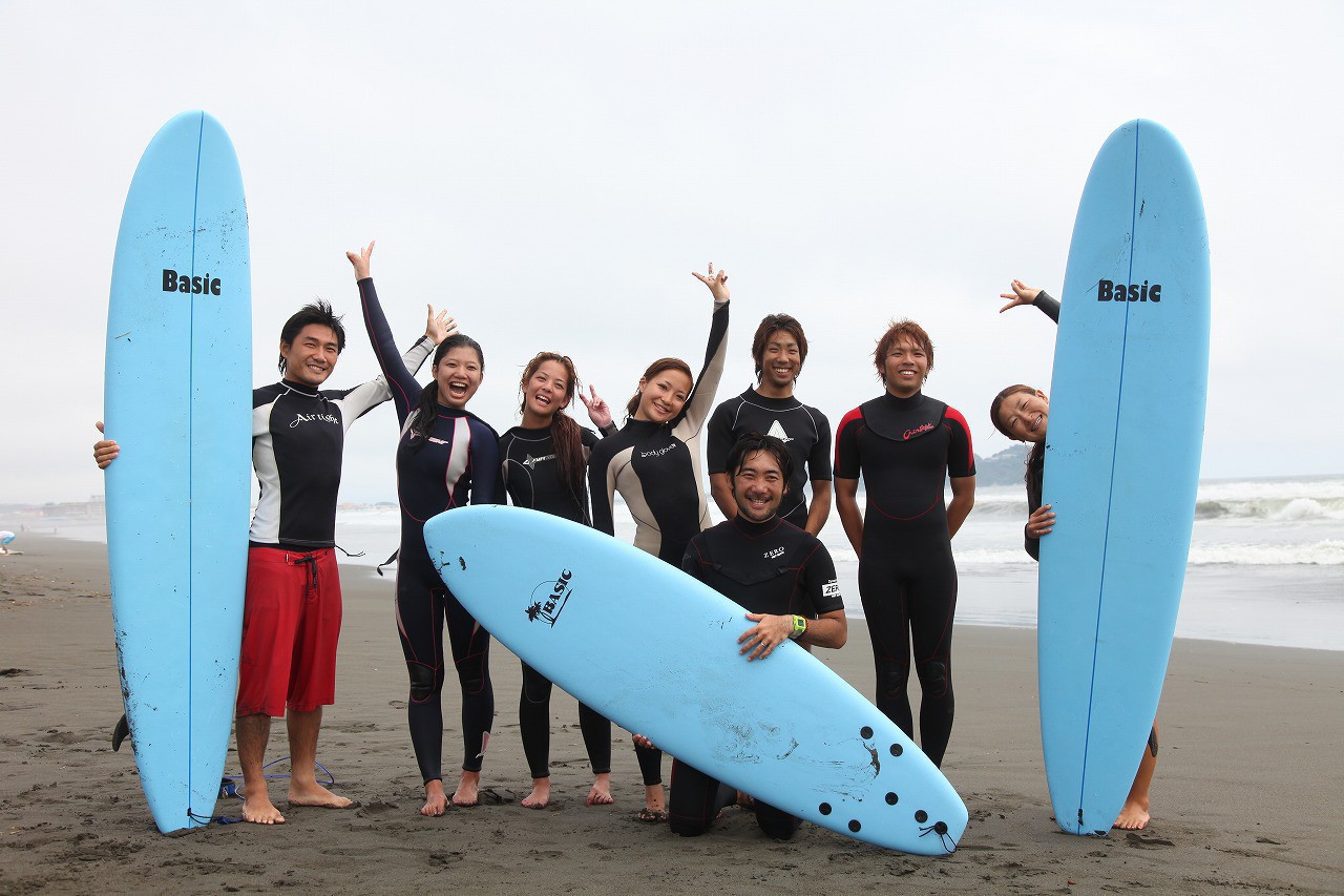 サーフィン ウェット サーファー スポーツ NSA公認の湘南サーフィンレッスン！（ボード・ウェットレンタル込 ）