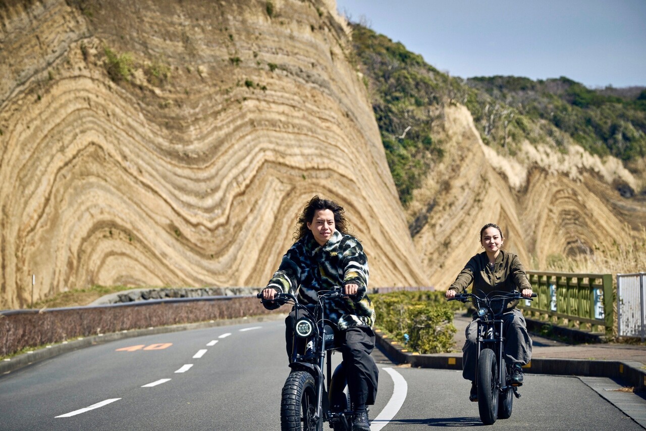 御神火サイクル（伊豆大島レンタル電動自転車）