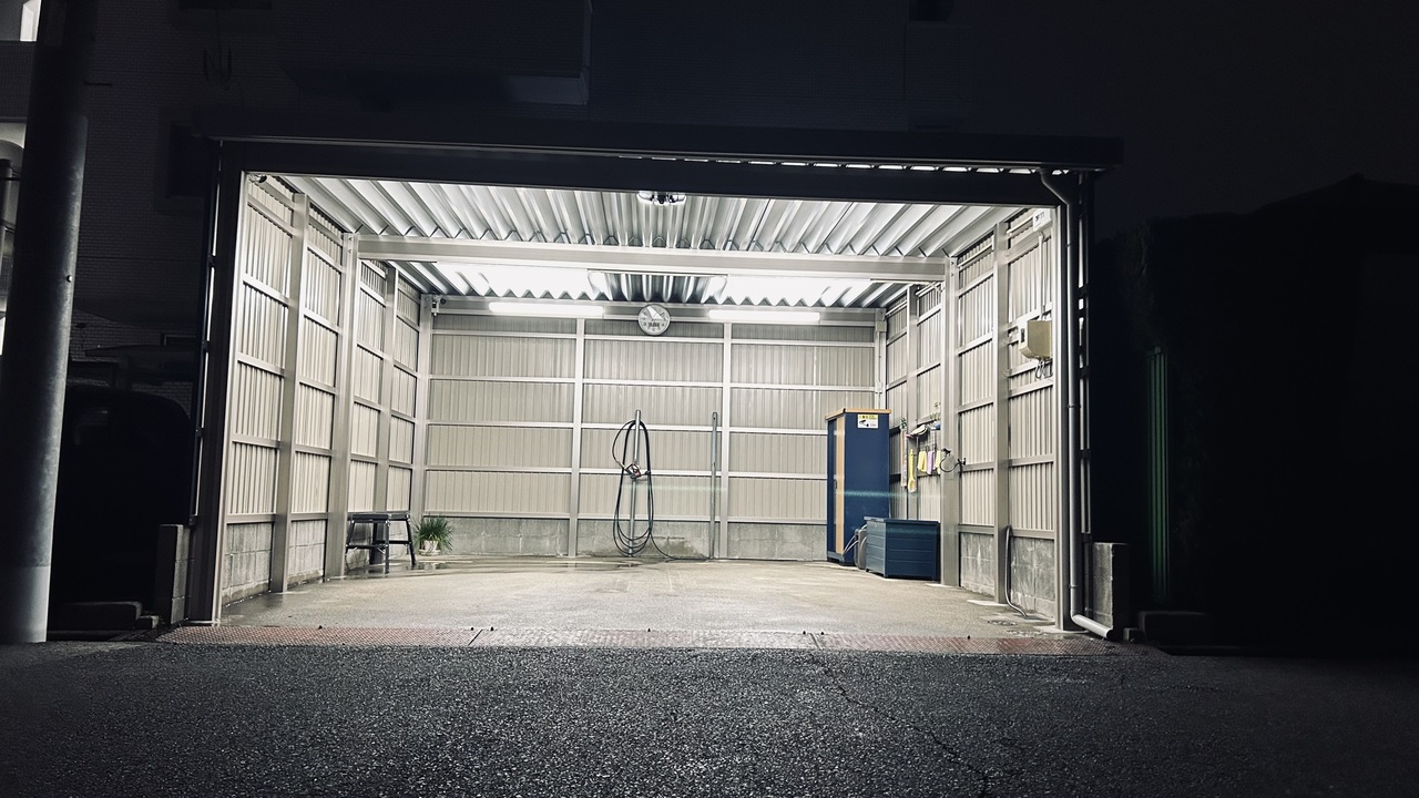 名古屋城プライベート洗車場 名古屋市北区のガレージお一人さま空間です。