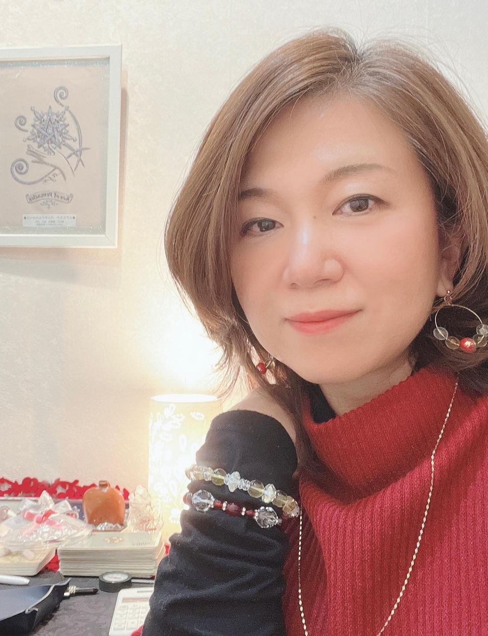 占い相談の控え送付用 タロット占い&鑑定書セット送付 オラクルカード＆パワーストーン