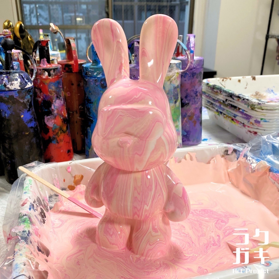 ラクガキはフルイドアートで自分だけのフィギュアを製作できる日本初の