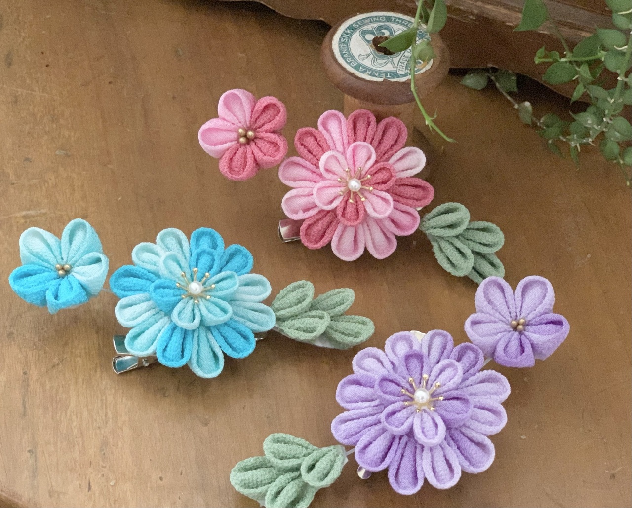 つまみ細工オーダー会 すすずまち @大阪