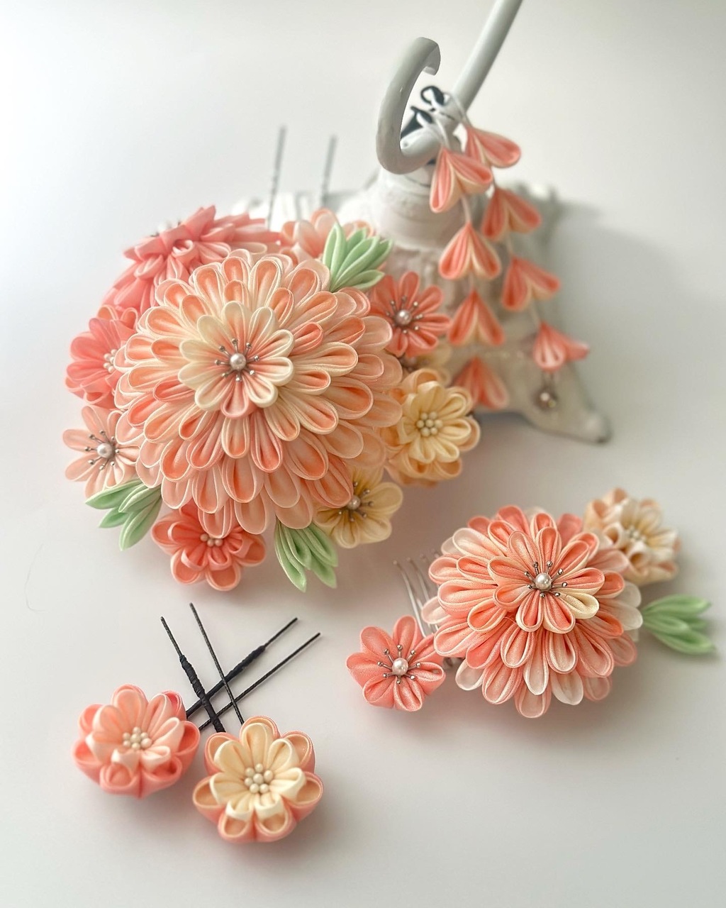 サロン ド ミエル様　つまみ細工オーダー 0_84b3227d8b19e01bb6628d432a8b