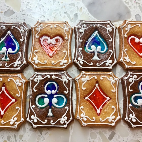 Stained-glass Cookies-house