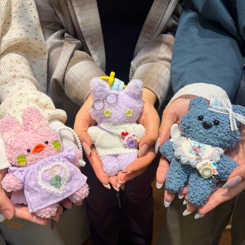 代官山|NEWOPEN｜ぬいぐるみキーチェン作り