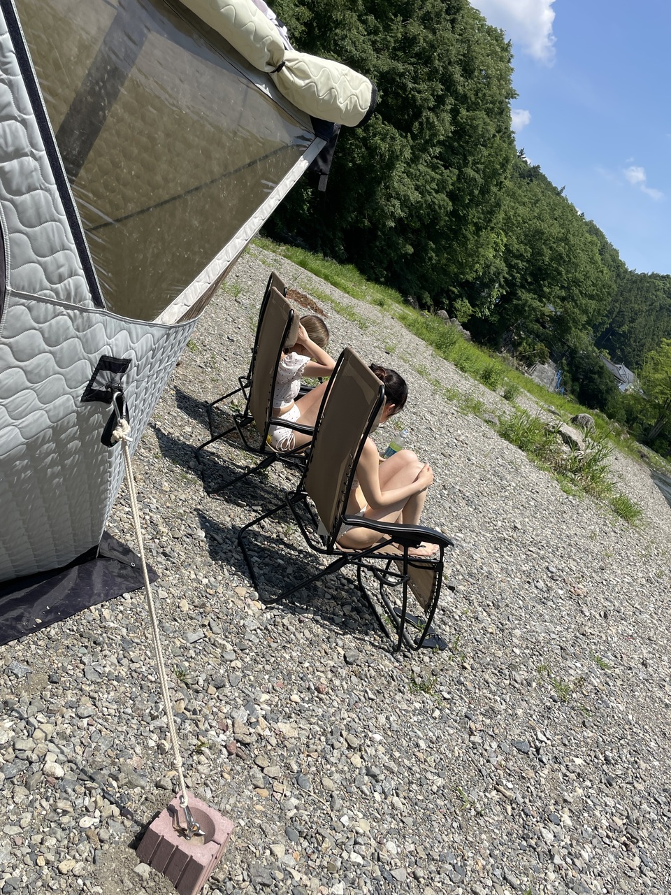 埼玉・飯能の貸切テントサウナ｜河原で“ととのう”体験【テントサウナ雅】