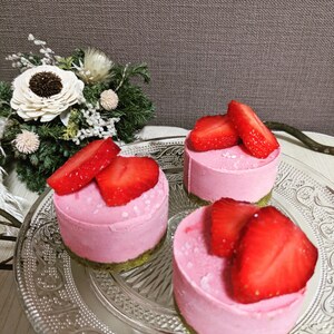 ロースイーツ教室　Blue Flower