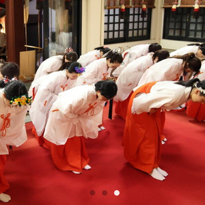 瀬田玉川神社巫女体験
