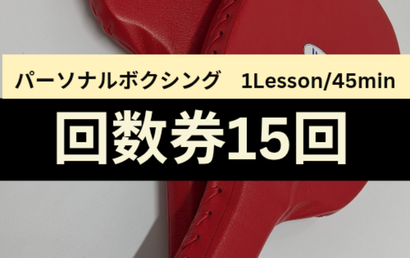 15回チケット［1Lesson/45min］