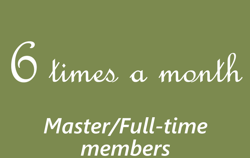 天空会員（M/F）　月6回