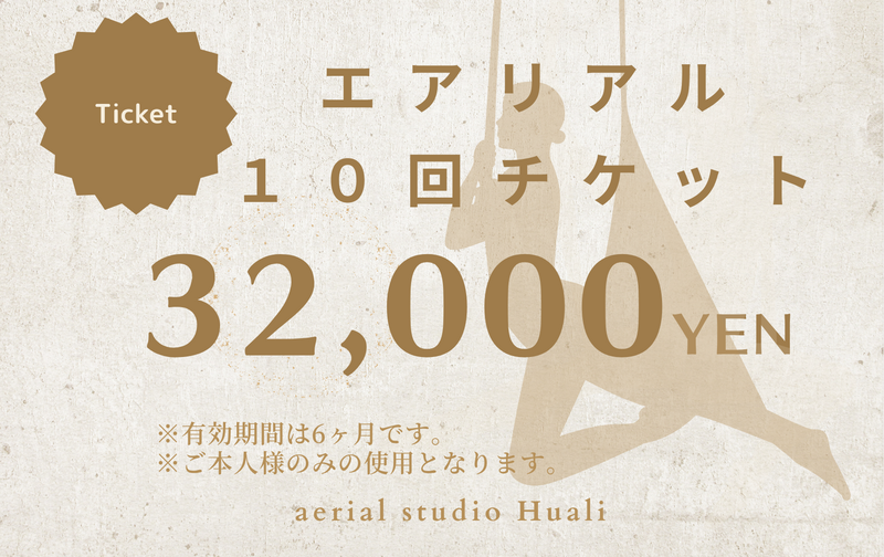 エアリアル１０回チケット