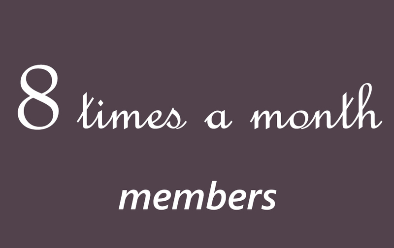 天空会員（M/F外）　月8回