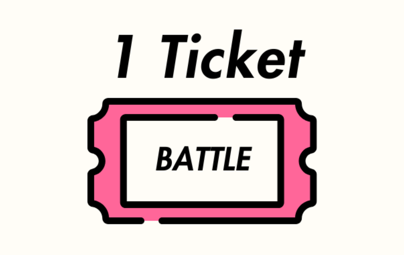 BATTLE / 1回チケット