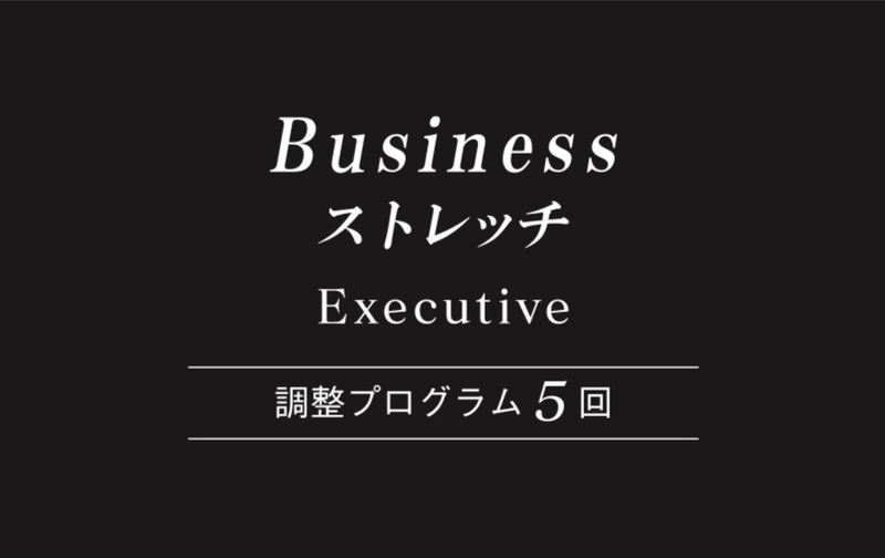 【60分5回エグゼクティブ】調整プログラム