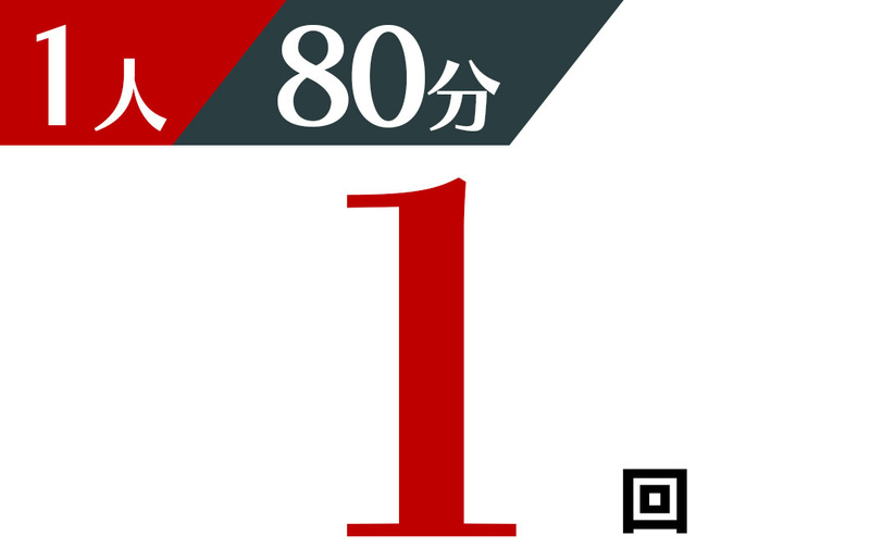 個人 80分 単発チケット