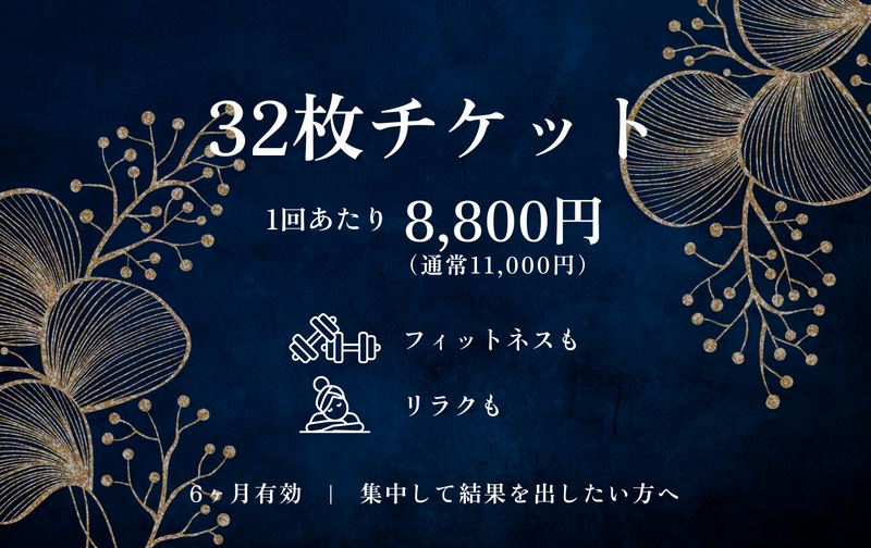 BORECAチケット（32枚）