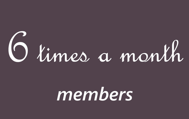 天空会員（M/F外）　月6回