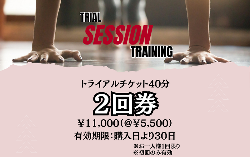 トライアルキャンペーンチケット４０分２回