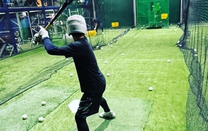 バッティングエリア＋バッティングマシン利用券　5回分（50分/回）