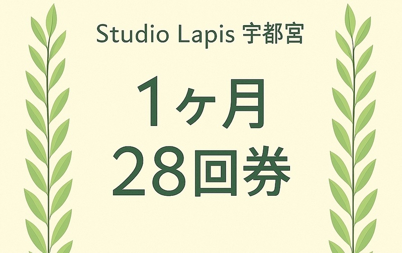 28回券（１ヶ月期限）