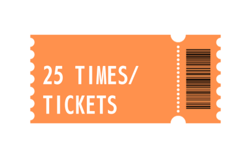 25チケット
