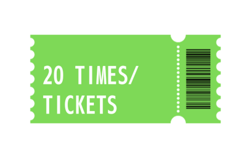 20チケット