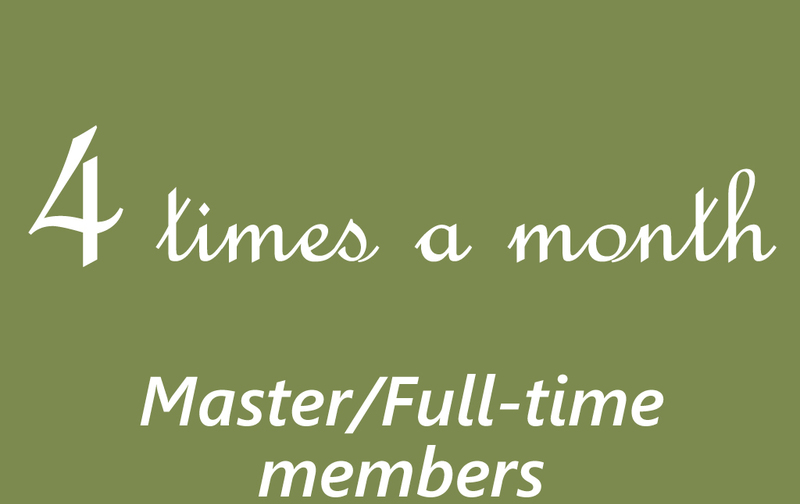 天空会員（M/F）　月4回