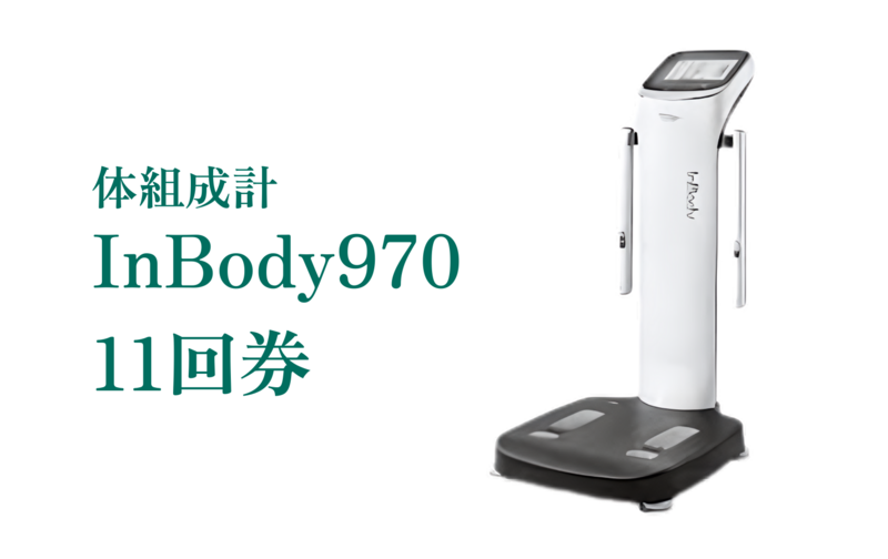 体組成測定<InBody970>（11回券）