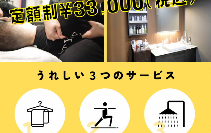 ストレッチ＆パーソナルトレーニグ通い放題