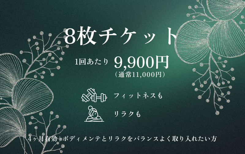 BORECAチケット（8枚）