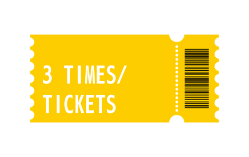 3チケット