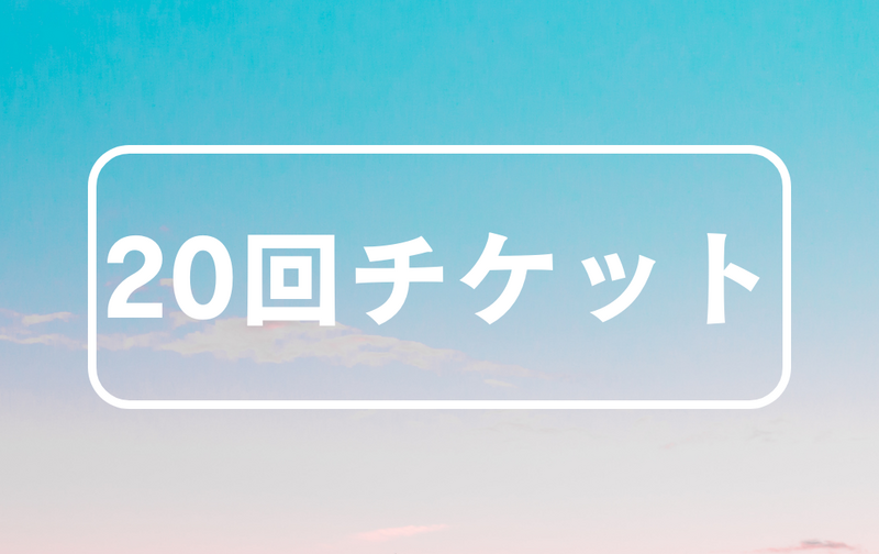 20回チケット