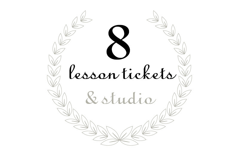 8 lesson tickets
