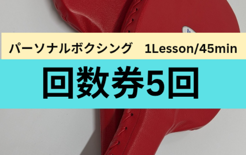 ５回チケット［1Lesson/45min］