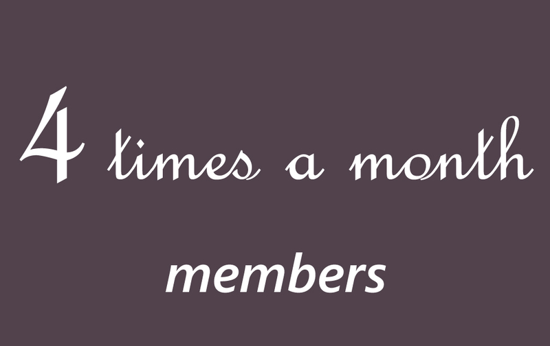 天空会員（M/F外）　月4回