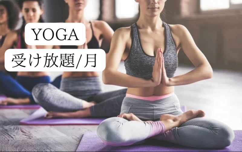 【ヨガ】受け放題／月