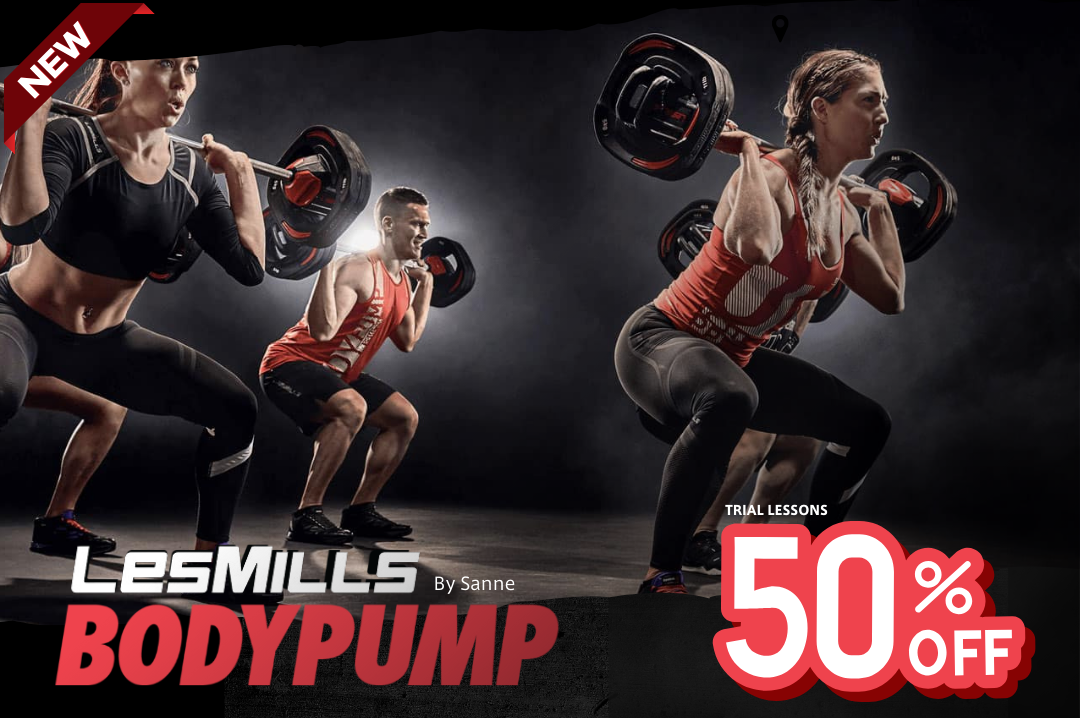 1 x Les Mills Body Pump (English) *Trial Price*