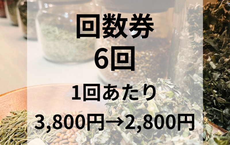 回数券６回