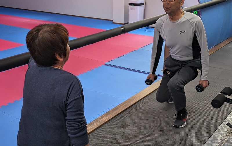 夫婦や友人と二人でトレーニング（回数券のみ対応）