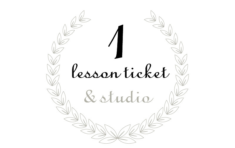 1 lesson ticket