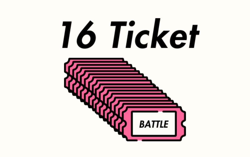 BATTLE / 16回チケット