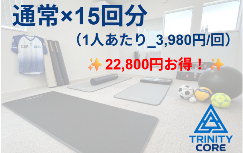 15回チケット（通常トレーニング用）