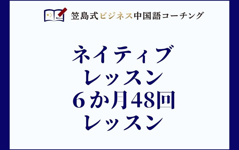 ネイティブレッスン6か月48回レッスン