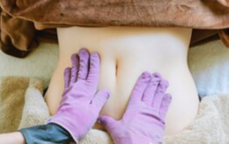 お腹くびれ5回券