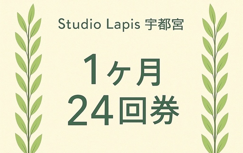 24回券（１ヶ月期限）