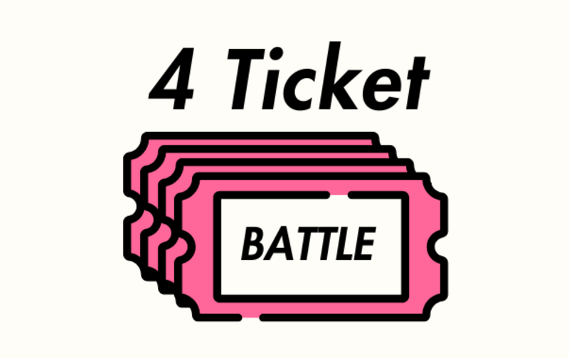BATTLE / 4回チケット